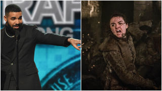 Drake offers up a Billboard Music Awards shout-out to one of the <i>real </i>heroes: Arya Stark